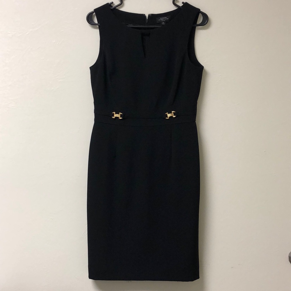 Tahari Black Dress